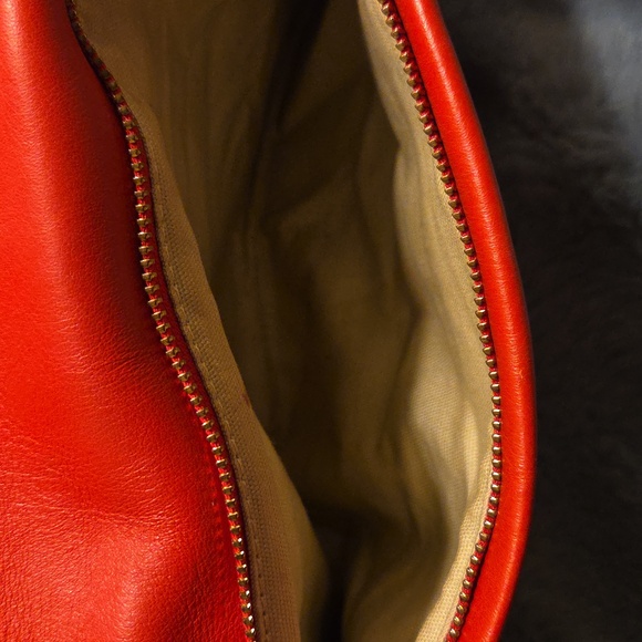 Tory Burch Red Clutch - Picture 4 of 9